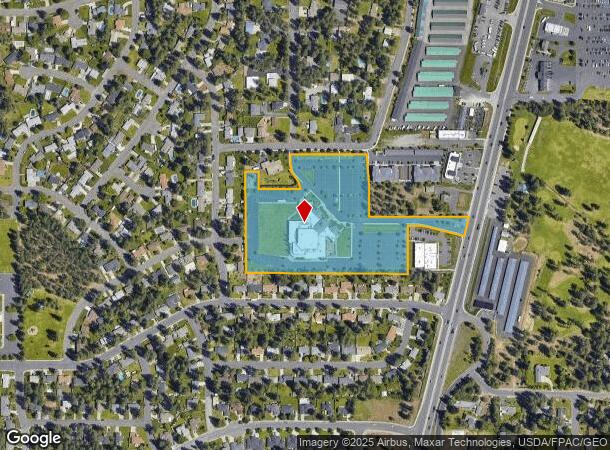  11911 N Division St, Spokane, WA Parcel Map