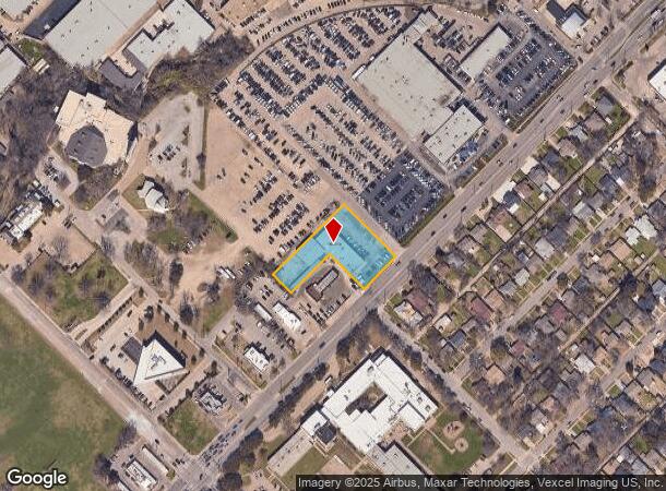  3317 Inwood Rd, Dallas, TX Parcel Map