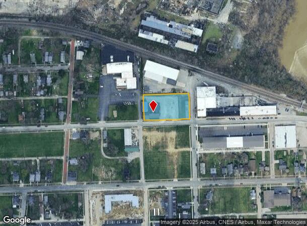  1405 E Berry St, Fort Wayne, IN Parcel Map