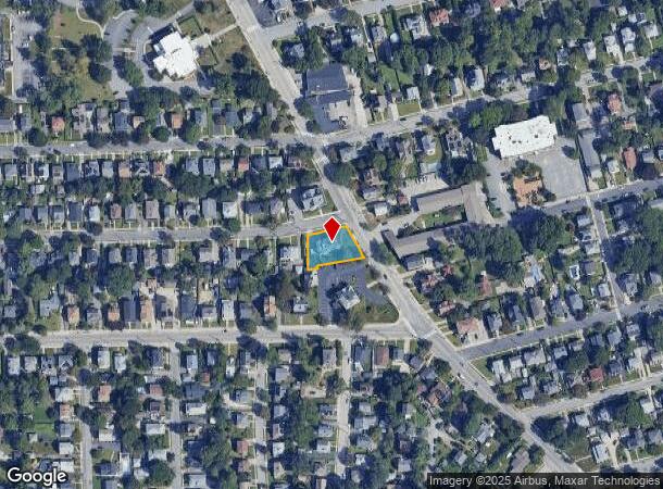  1885 Broad St, Cranston, RI Parcel Map