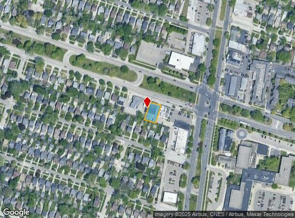 1931 Vernier Rd, Grosse Pointe Woods, MI Parcel Map