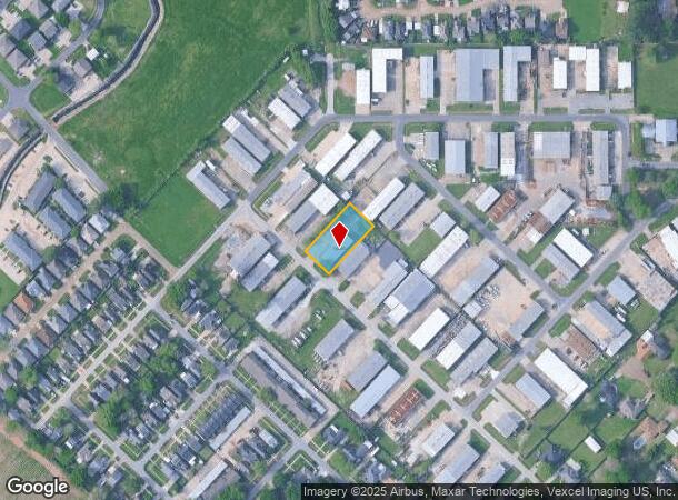  105 Row Three, Lafayette, LA Parcel Map