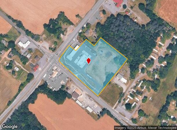 25550 A P Hill Blvd, Port Royal, VA Parcel Map