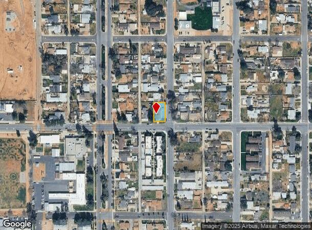 890 Chestnut Ave, Beaumont, CA Parcel Map