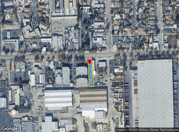  1420 W Holt Ave, Pomona, CA Parcel Map