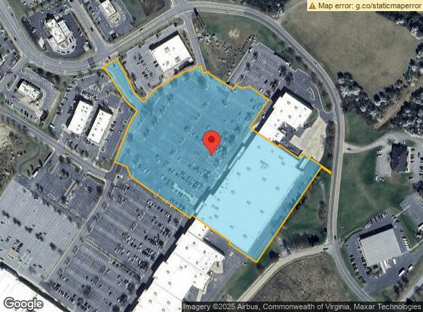  811 Town Center Dr, Waynesboro, VA Parcel Map