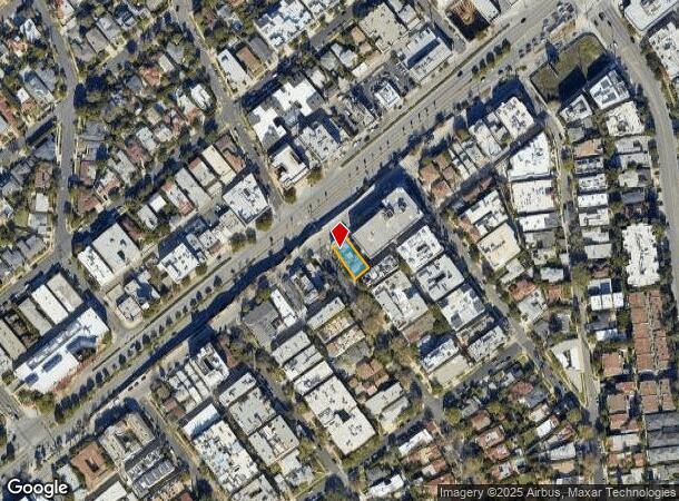  1800 Thayer Ave, Los Angeles, CA Parcel Map