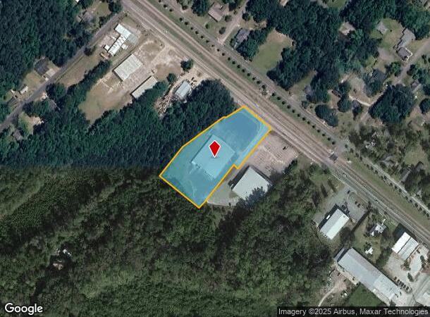 233 W Carolina Ave, Varnville, SC Parcel Map