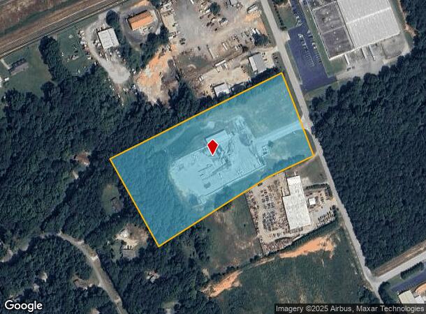  735 Adamson Dr, Monroe, GA Parcel Map