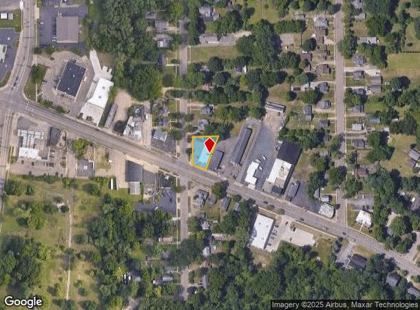  1370 Michigan Ave W, Battle Creek, MI Parcel Map