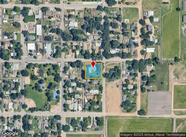  602 39Th St, Evans, CO Parcel Map