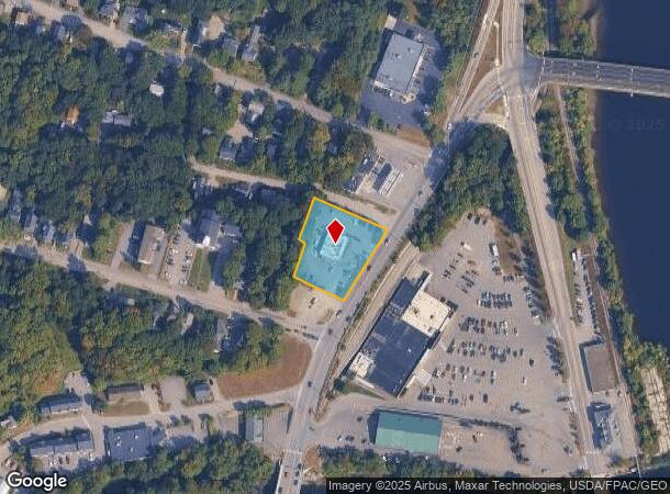  40 Bridge St, Gardiner, ME Parcel Map