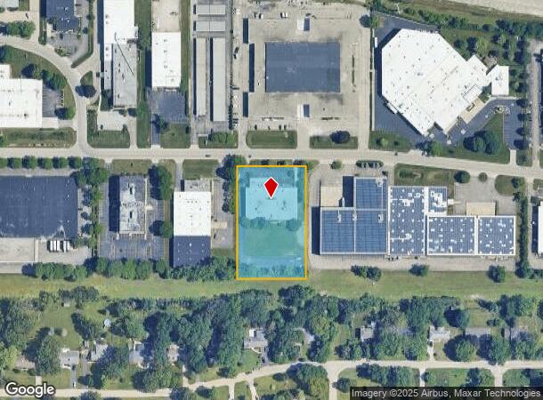  1175 Davis Rd, Elgin, IL Parcel Map