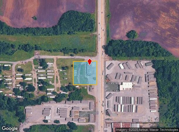  2415 N 32Nd St, Muskogee, OK Parcel Map