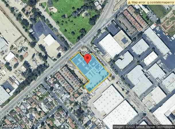  10349 Norris Ave, Pacoima, CA Parcel Map