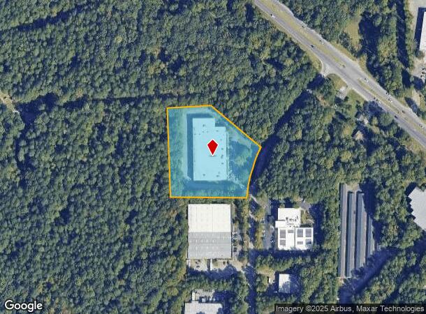 8221 Brownleigh Dr, Raleigh, NC Parcel Map