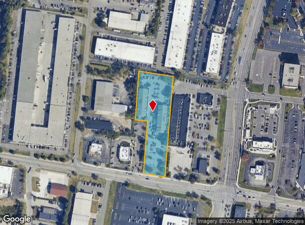  4650 Cornell Rd, Blue Ash, OH Parcel Map