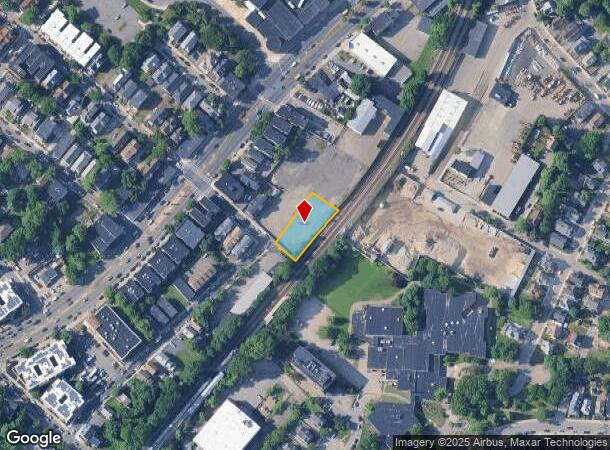  67 Vaughan Ave, Dorchester, MA Parcel Map