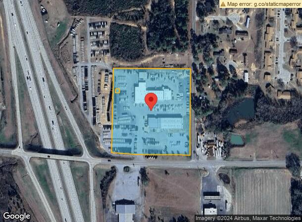  1080 Second St, Unadilla, GA Parcel Map