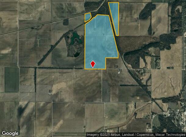 400 S 400 South S, Owensville, IN Parcel Map