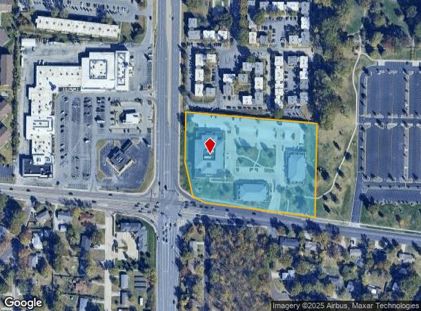  2001 W Broadway, Columbia, MO Parcel Map