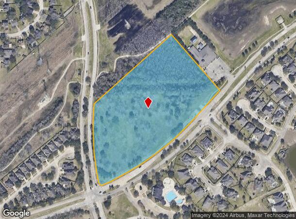  1333 1/2 Bay Area Blvd, League City, TX Parcel Map