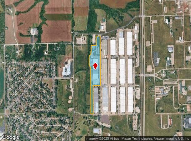 929 Sw University Blvd, Topeka, KS Parcel Map