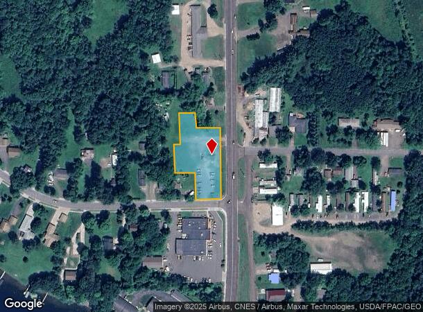 2095 Superior Ave, Cumberland, WI Parcel Map