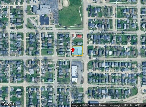  612 8Th Ave Sw, Cedar Rapids, IA Parcel Map