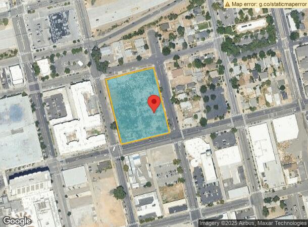  600 N University Way, Reno, NV Parcel Map