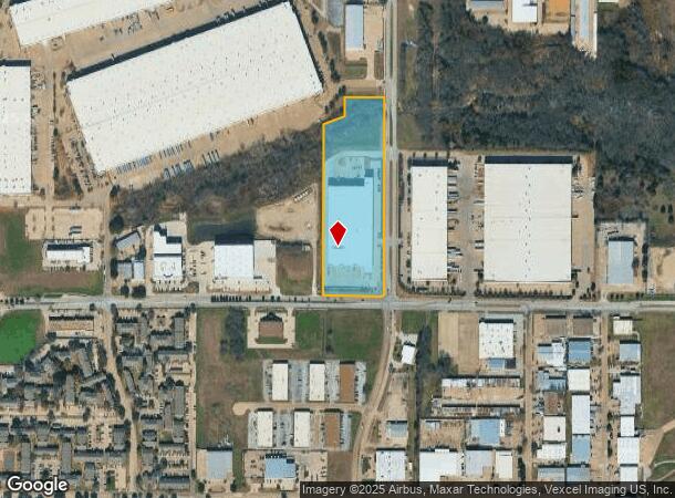 3069 E Arkansas Ln, Arlington, TX Parcel Map