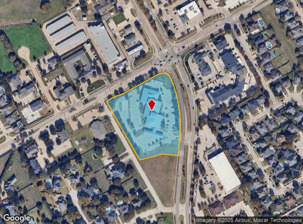  1900 Country Club Dr, Mansfield, TX Parcel Map