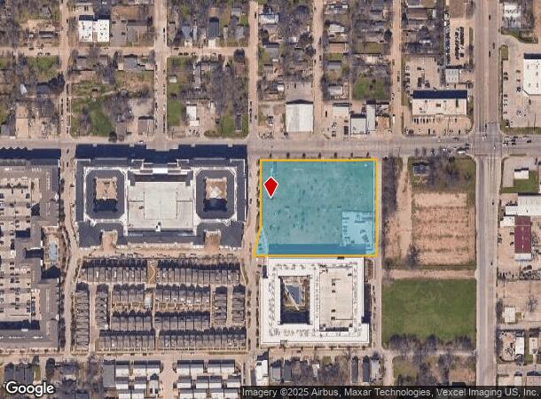  1000 Singleton Blvd, Dallas, TX Parcel Map
