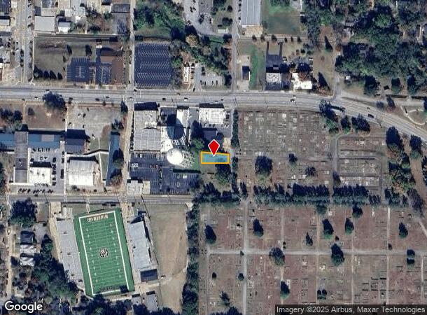  221 S 3Rd St, Griffin, GA Parcel Map