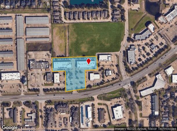 9603 Broadway St, Pearland, TX Parcel Map