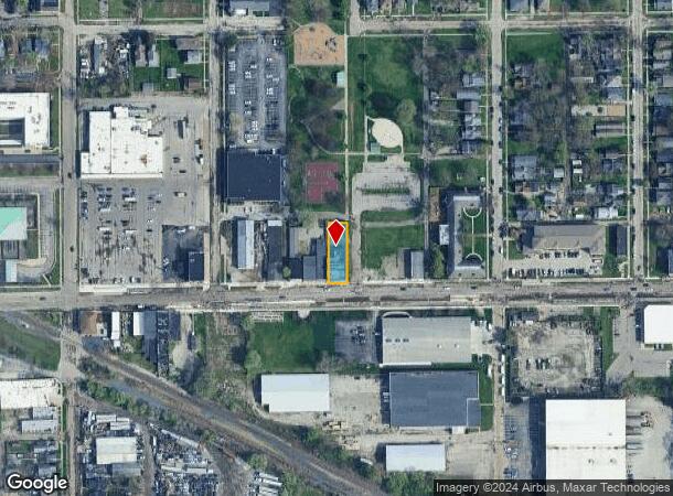  2502 W Michigan St, Indianapolis, IN Parcel Map