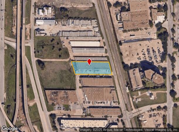  12025 Denton Dr, Dallas, TX Parcel Map