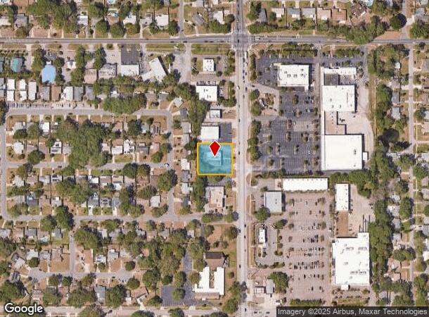  1844 N Highland Ave, Clearwater, FL Parcel Map
