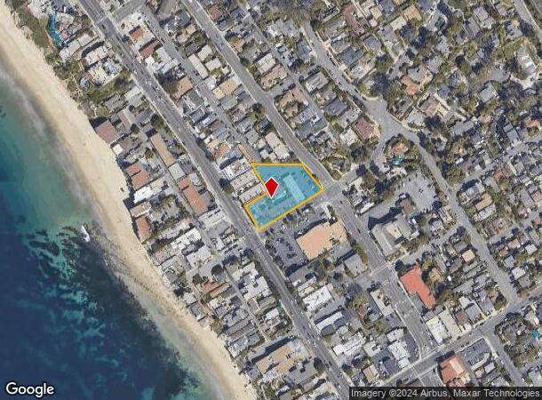  696 S Coast Hwy, Laguna Beach, CA Parcel Map