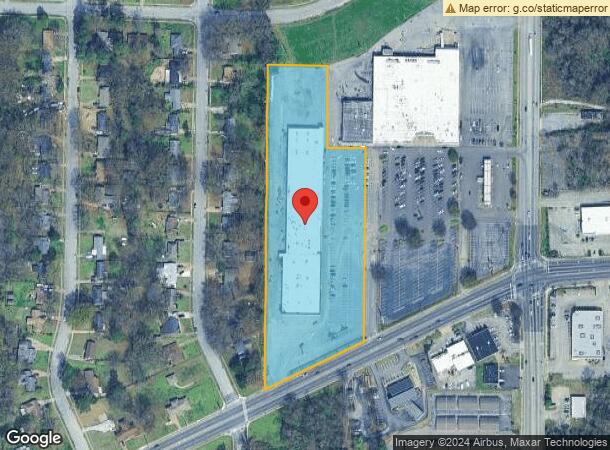  2574 Frayser Blvd, Memphis, TN Parcel Map