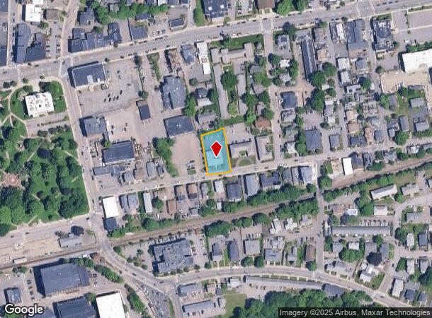  79 Central St, Waltham, MA Parcel Map