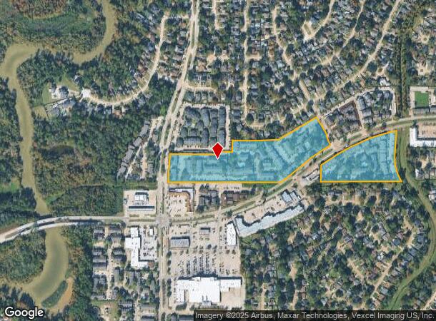  12800 Woodforest Blvd, Houston, TX Parcel Map