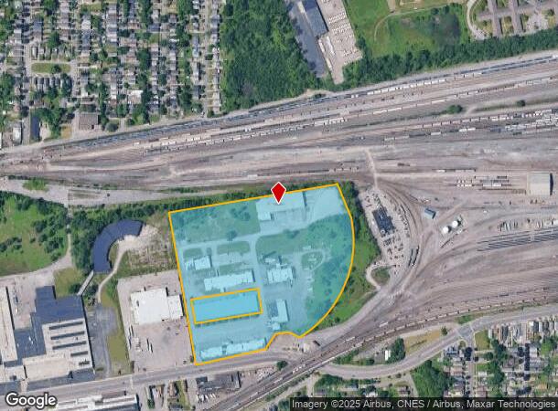  1730 Broadway St, Buffalo, NY Parcel Map