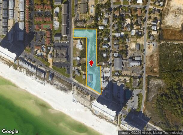  17562 Front Beach Rd, Panama City Beach, FL Parcel Map