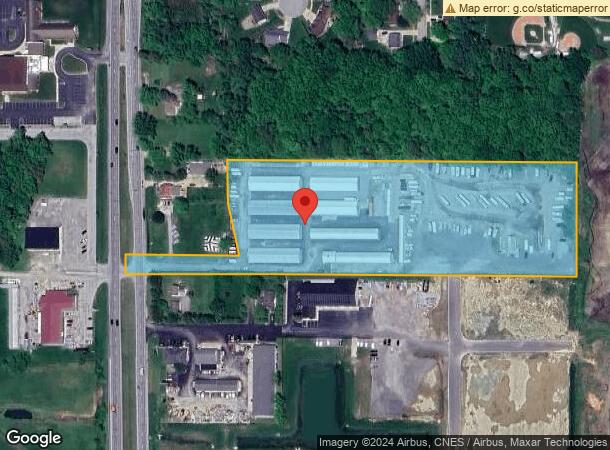  13649 Wicker Ave, Cedar Lake, IN Parcel Map