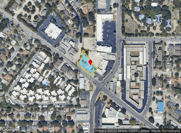  1005 Jackson Keller Rd, San Antonio, TX Parcel Map