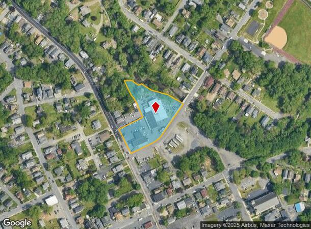  430 W Market St, Scranton, PA Parcel Map