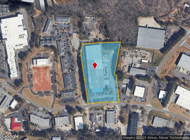 1810 Grassland Pky, Alpharetta, GA Parcel Map