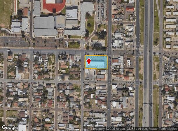  1920 San Bernardo Ave, Laredo, TX Parcel Map