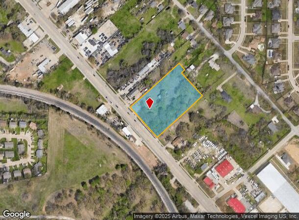  517 E Kennedale Pky, Kennedale, TX Parcel Map
